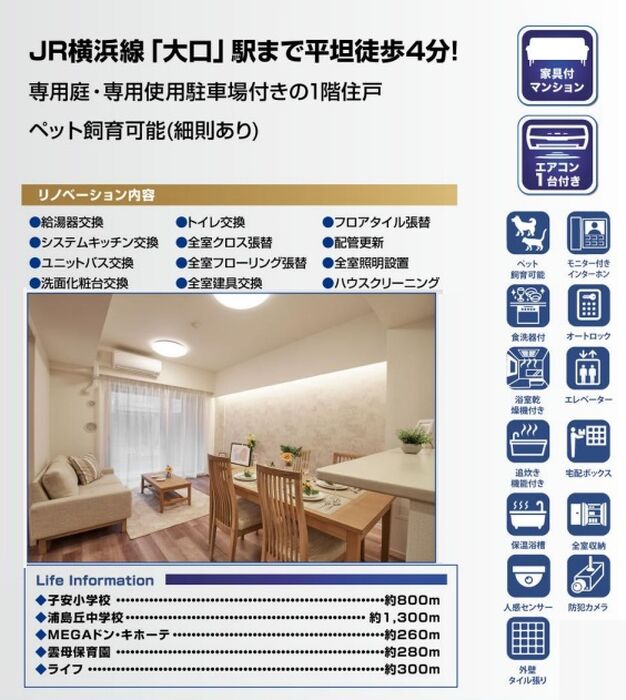 当社で取り扱いのある物件の一部をご紹介いたします。