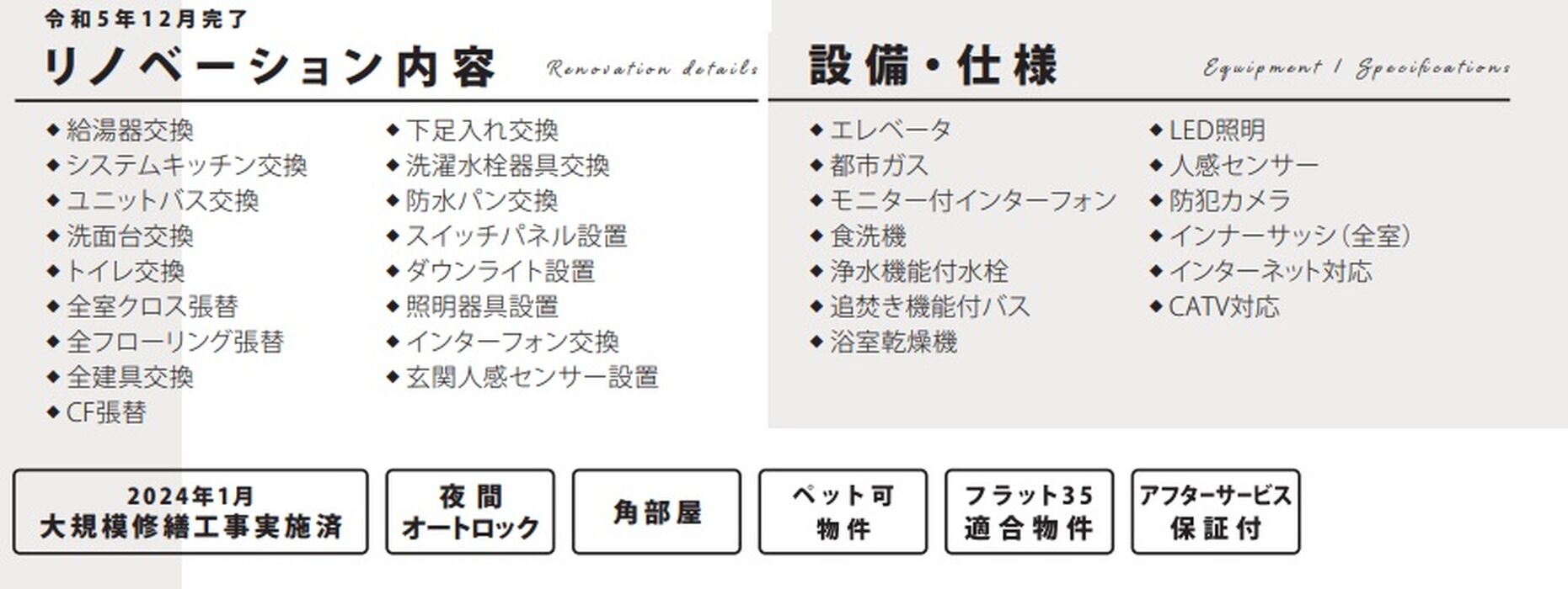 当社で取り扱いのある物件の一部をご紹介いたします。