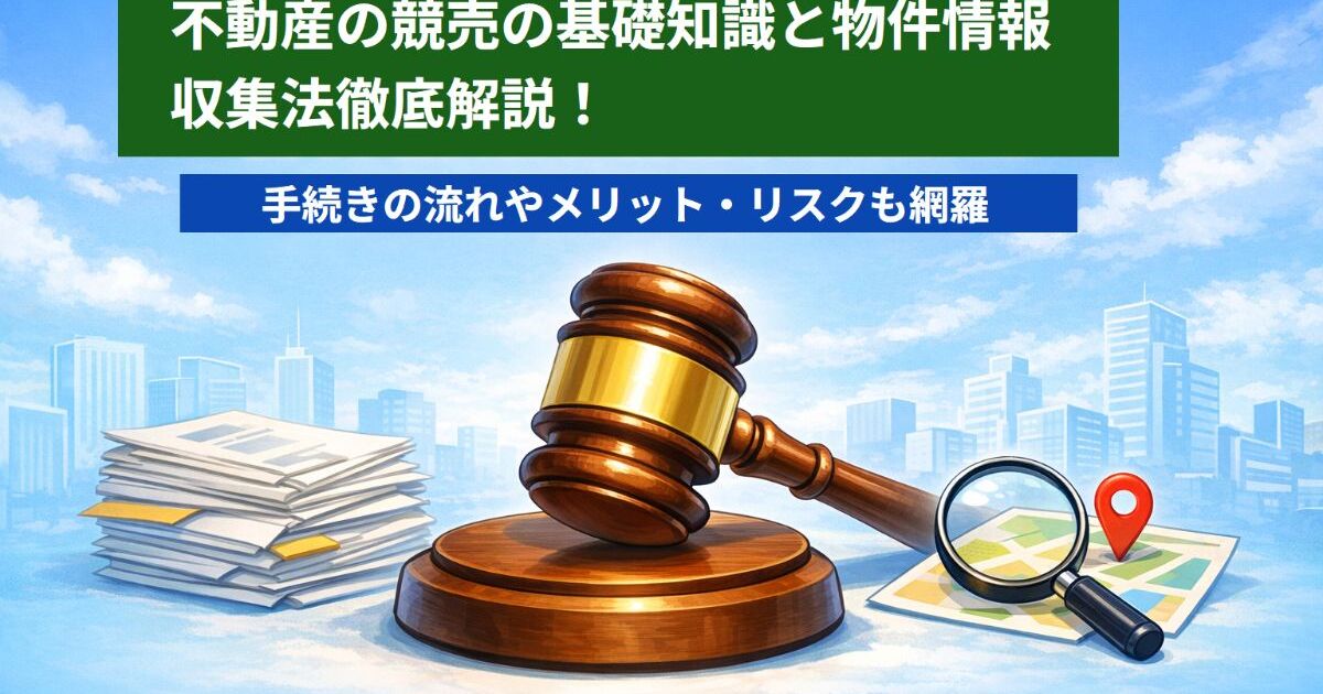 不動産の競売の基礎知識と物件情報収集法徹底解説！手続きの流れやメリット・リスクも網羅 | コラム | 横浜市緑区で不動産のことなら株式会社 ...